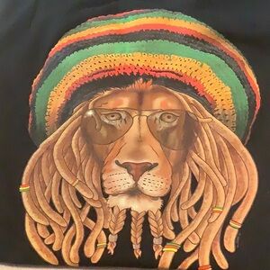 Rasta Lion t-shirt